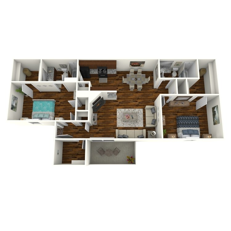 Floor plan image of B2