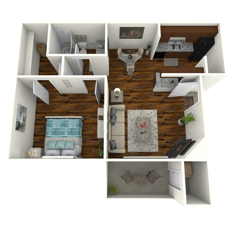 Floor plan image of A1