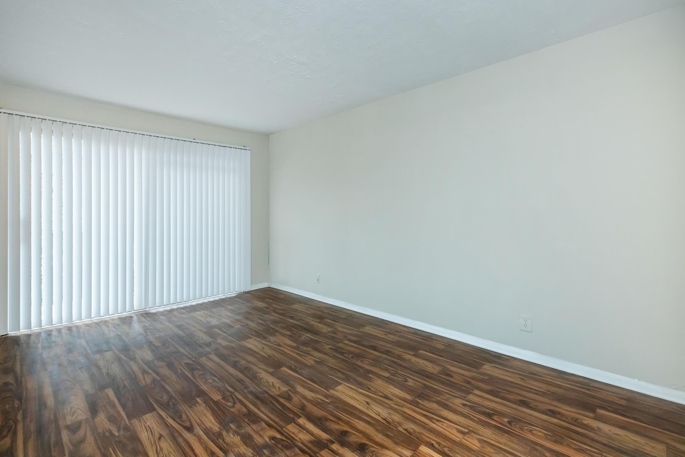 a room with a wooden floor