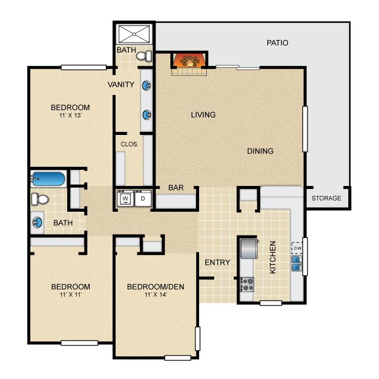 Floor plan image of Cardinal
