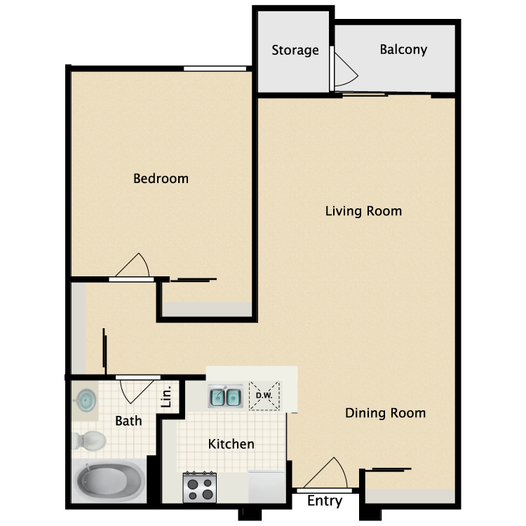 Floor plan image of Madison