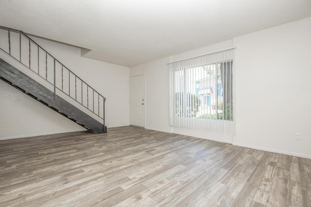 a room with a wooden floor