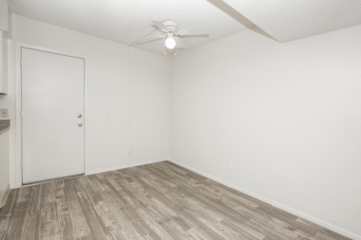 a room with a wooden floor
