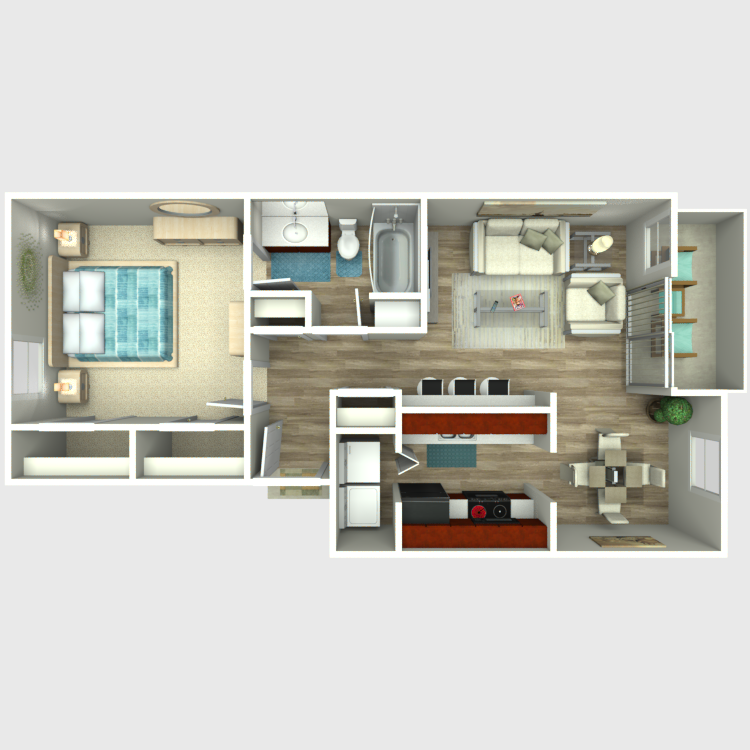 Floor plan image of A1