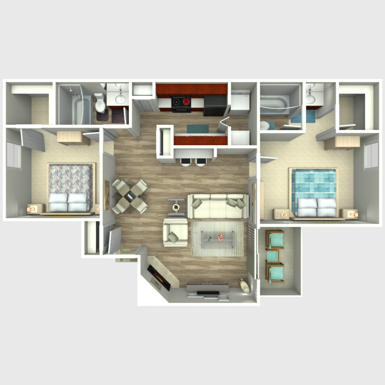 Floor plan image of B1