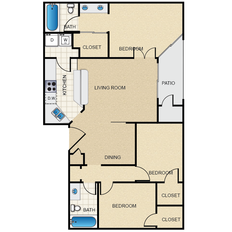 Floor plan image of Buckingham