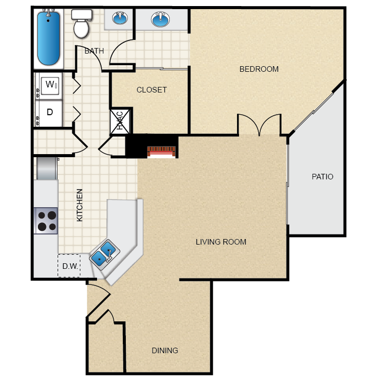 Floor plan image of Dover
