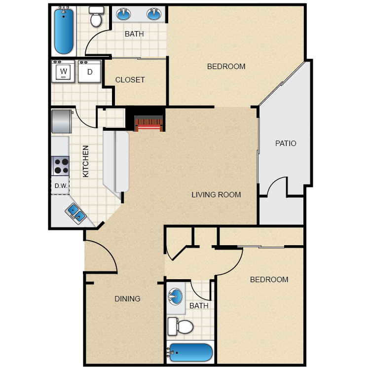 Floor plan image of Windsor