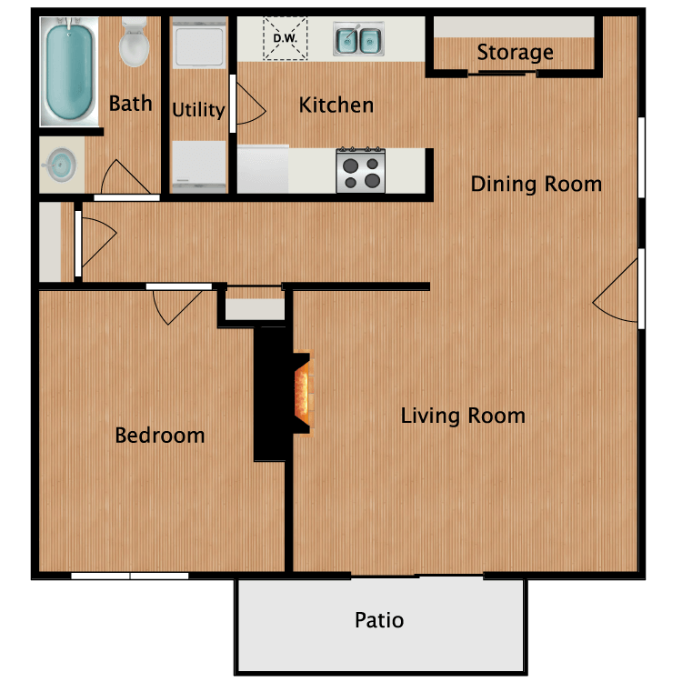 Floor plan image of Fieldstone