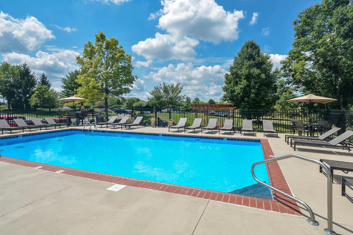 an empty pool