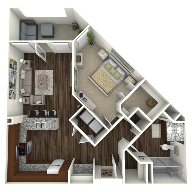 Floor plan image of A1