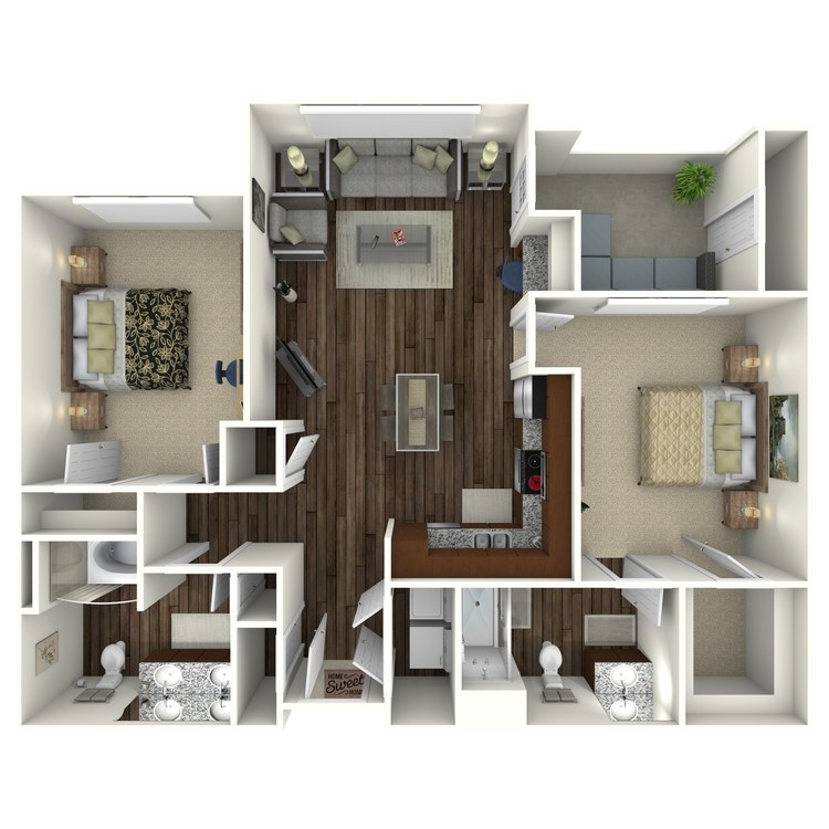 Floor plan image of B1