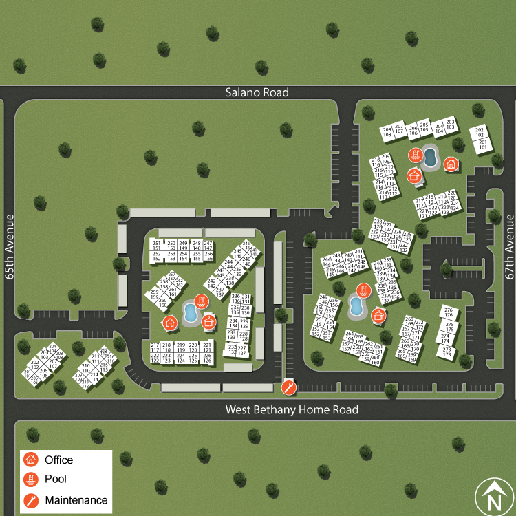 We make every effort to make our website accessible to anybody, especially those with disabilities. If you have question in terms of the relative location of an amenity or apartment home, please give us a call.