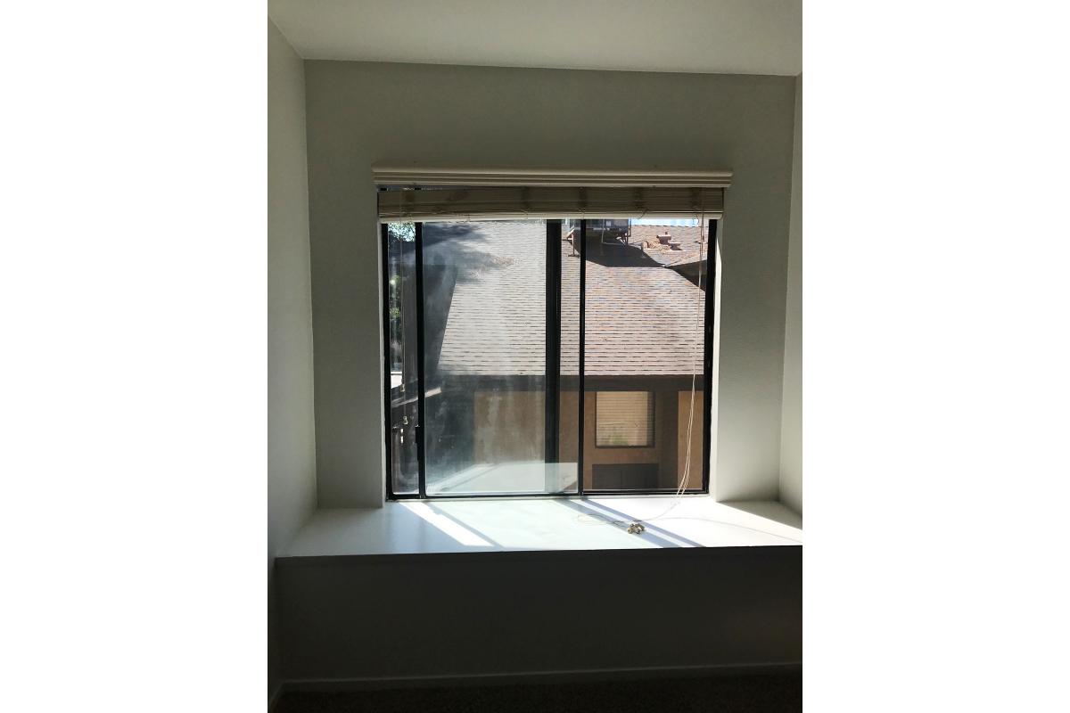 Open bedroom window