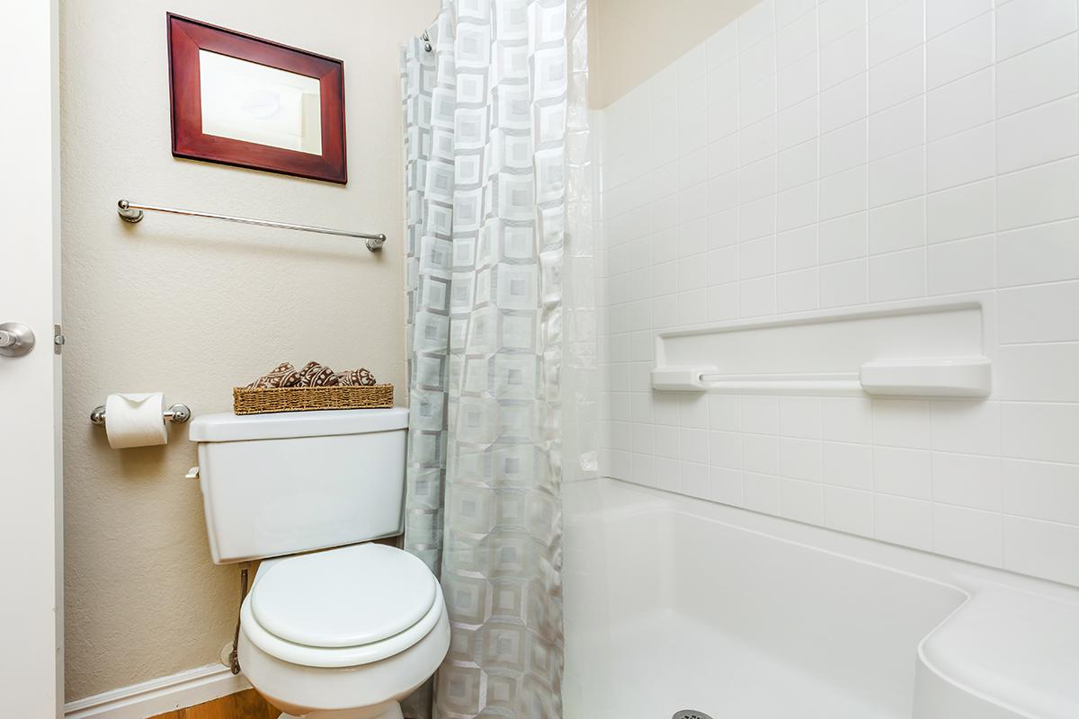 a white sink sitting under a mirror