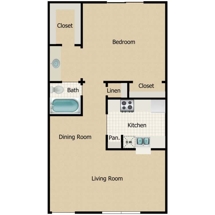 Floor plan image of Willow