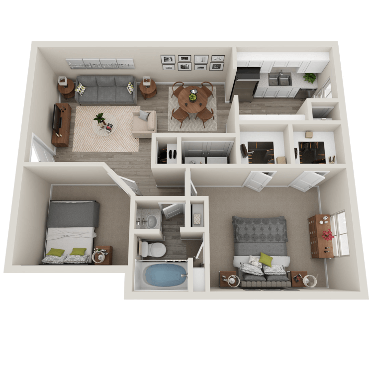 Maple floor plan image