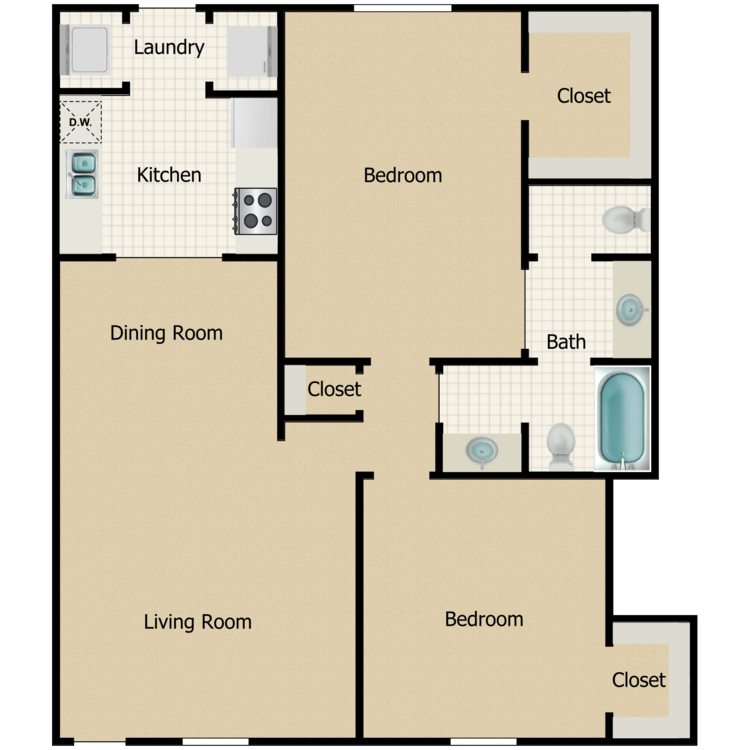Floor plan image of Magnolia