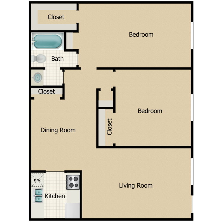 Floor plan image of Hazel
