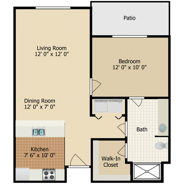 Floor plan image of B2