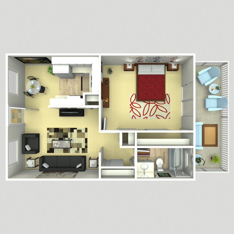 Floor plan image of A1