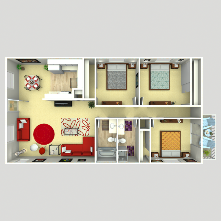 Floor plan image of C2