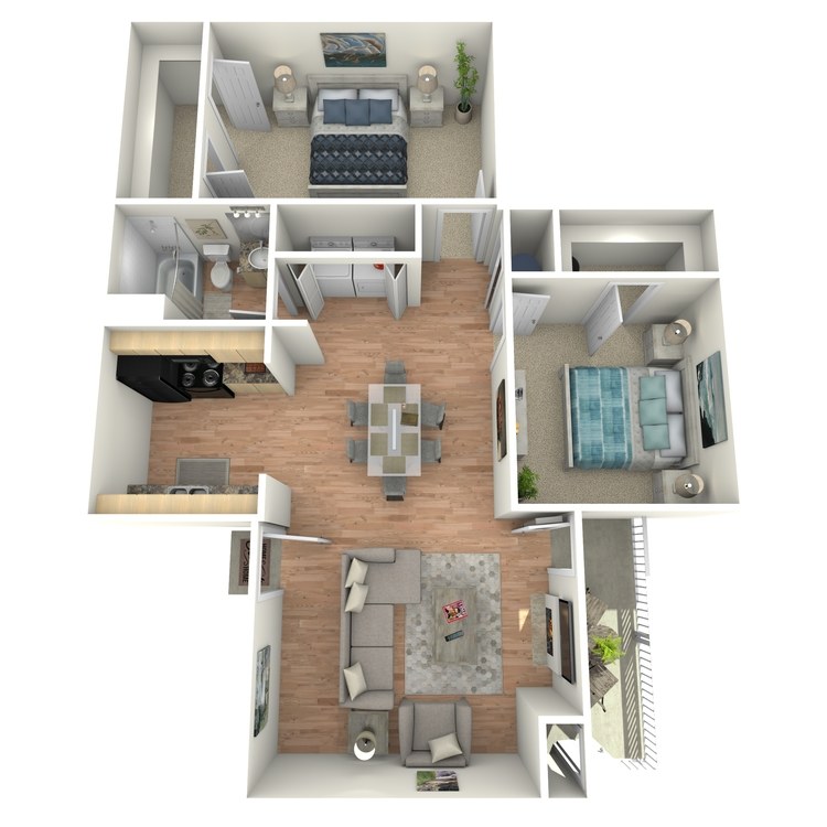 Floor plan image of B2