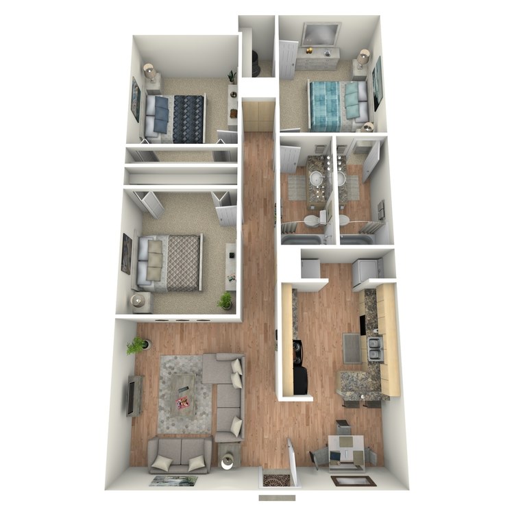Floor plan image of C1