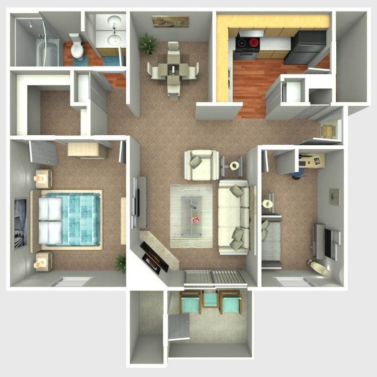 Floor plan image of The Boardwalk