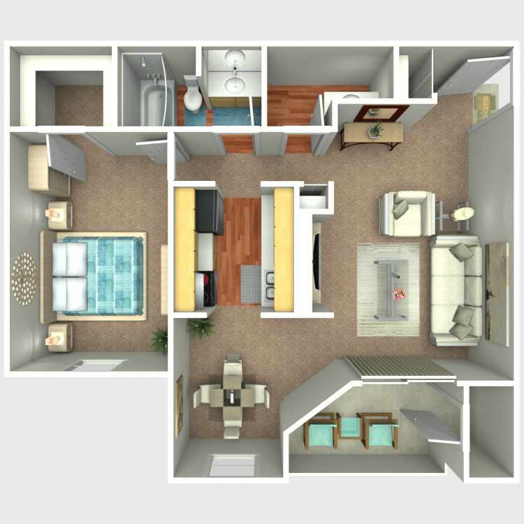 Floor plan image of The Outrigger