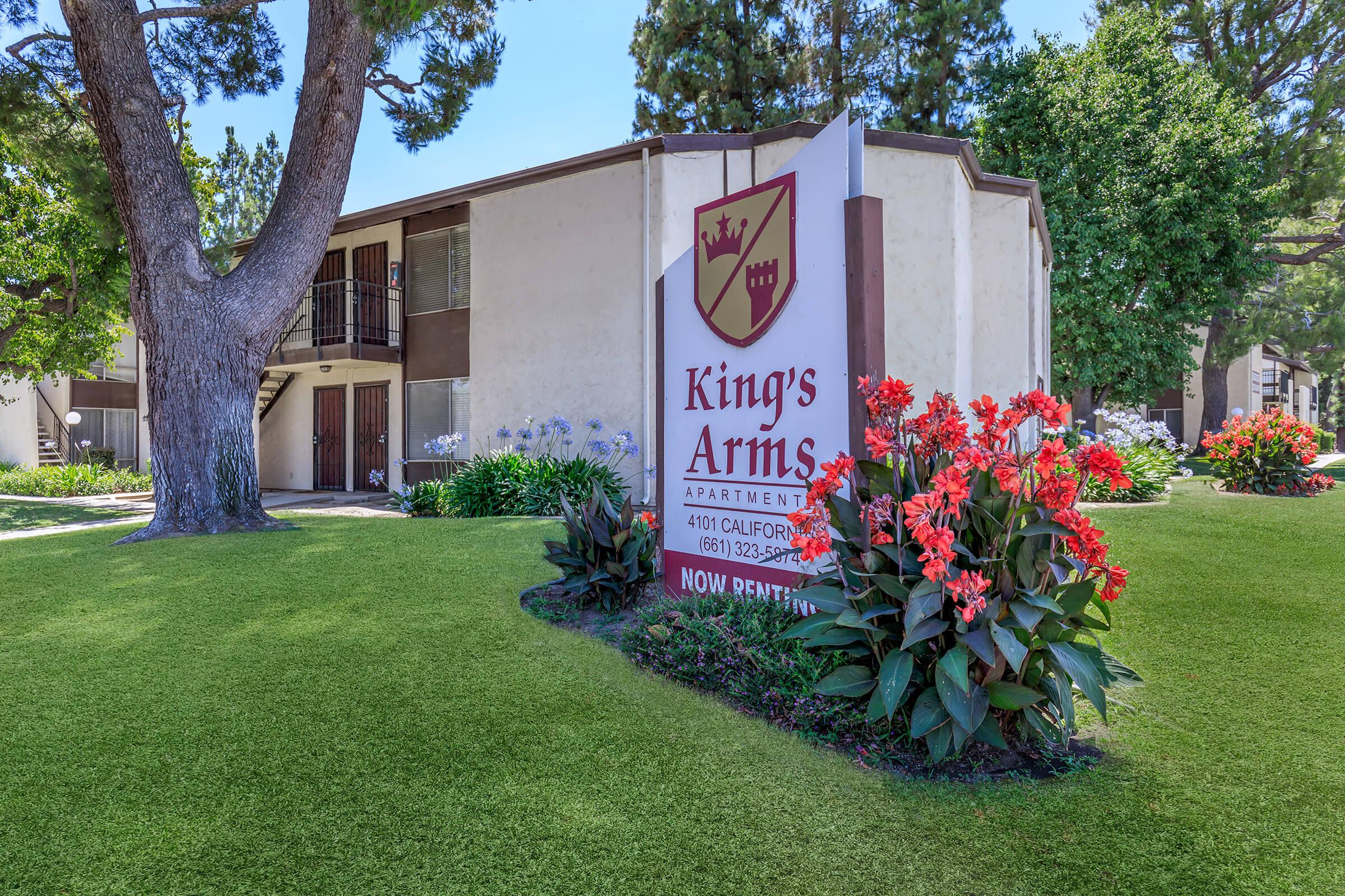 a large lawn in front of a house