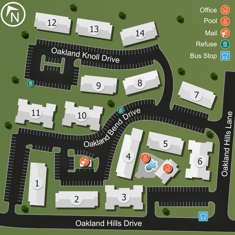 We make every effort to make our website accessible to anybody, especially those with disabilities. If you have question in terms of the relative location of an amenity or apartment home, please give us a call.