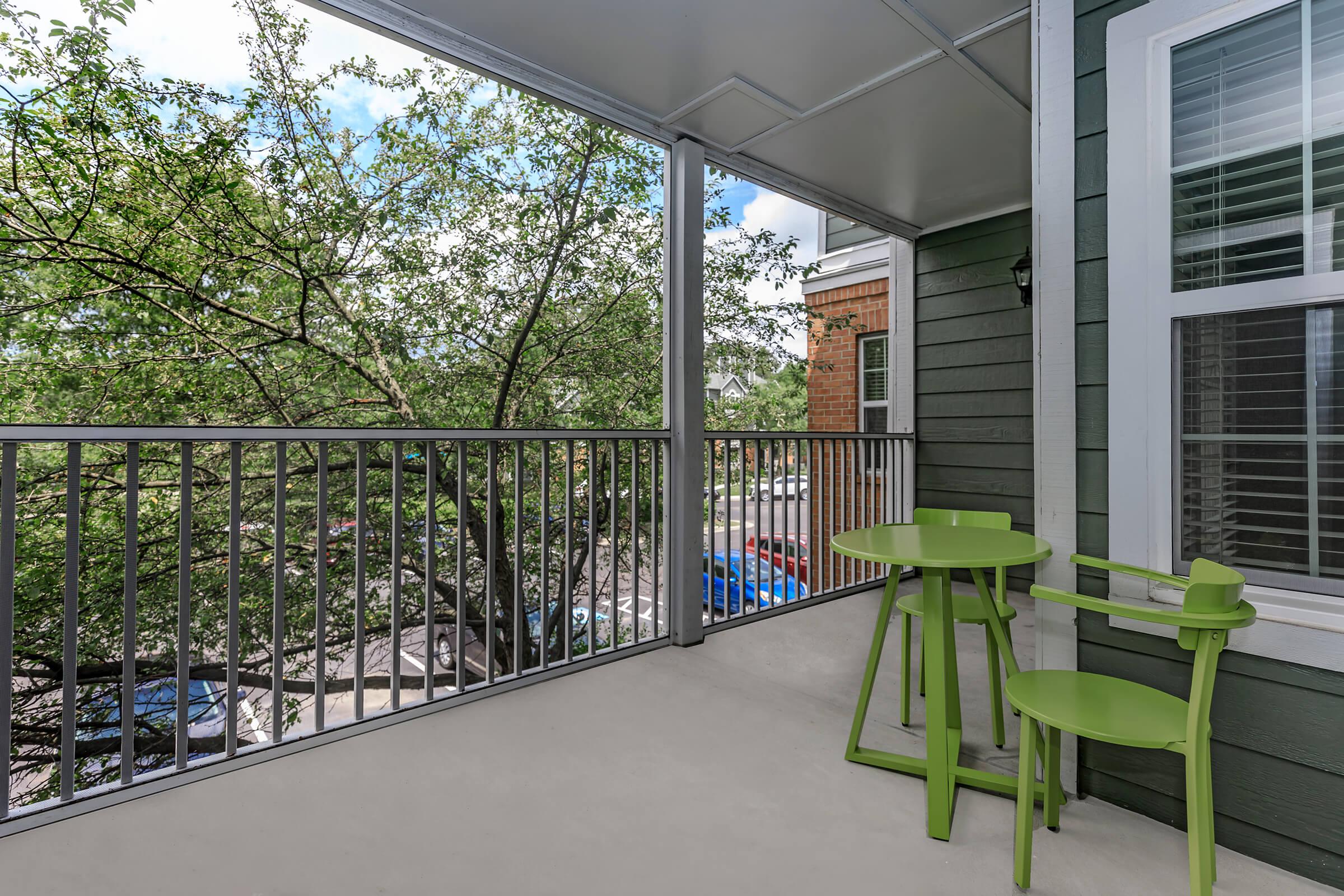 Balcony at The Ashberry  in Pasadena MD