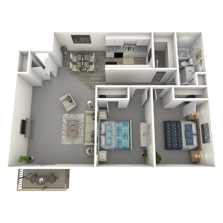 Floor plan image of St. James
