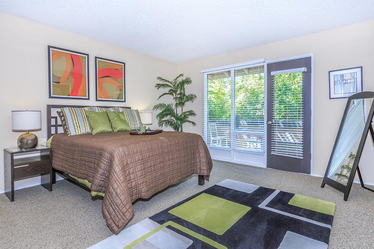 a living room filled with furniture and a rug