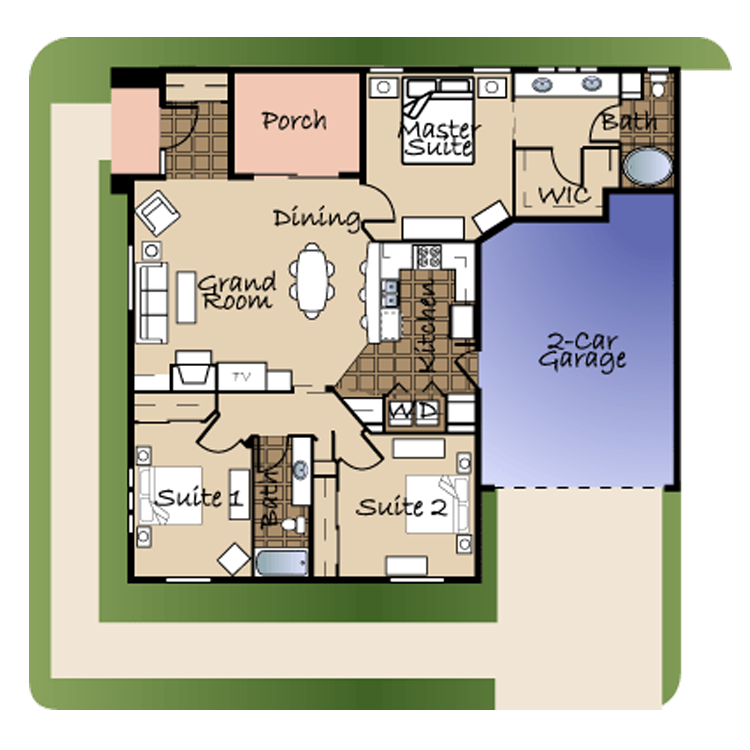 Floor plan image of Unit #1