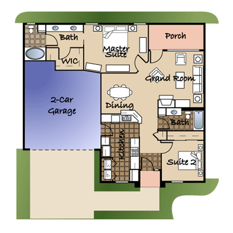 Floor plan image of Unit #3