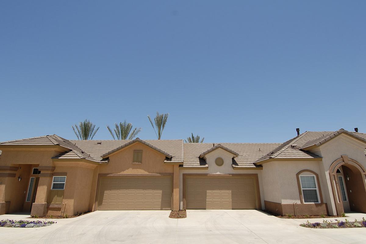 Community buildings with built in garages