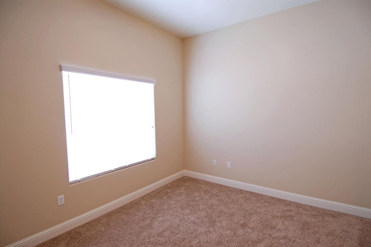 Carpeted bedroom