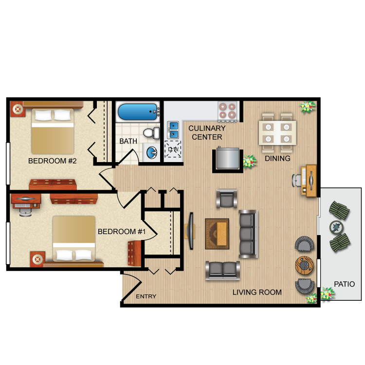 Floor plan image of The Ruby