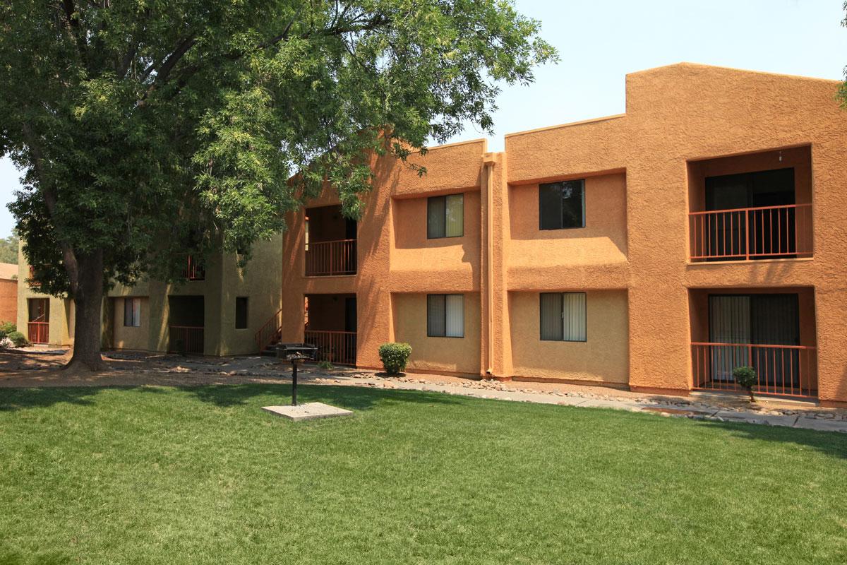 a large lawn in front of a house