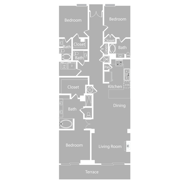 Floor plan image of Cipriani