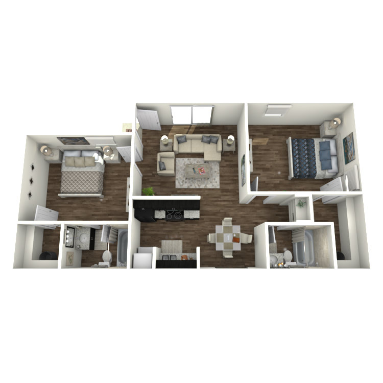 Floor plan image of B2-R