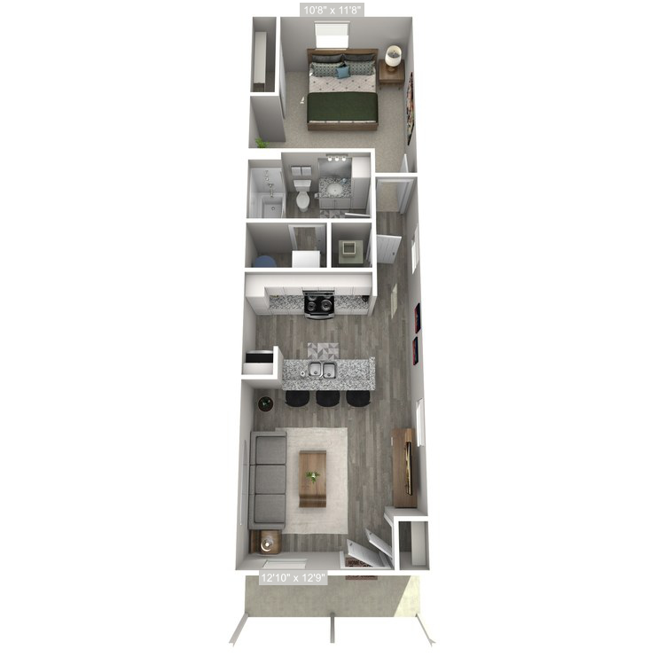 Floor plan image of A1