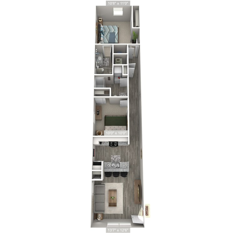 Floor plan image of B2