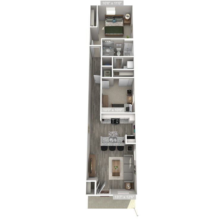 Floor plan image of B1