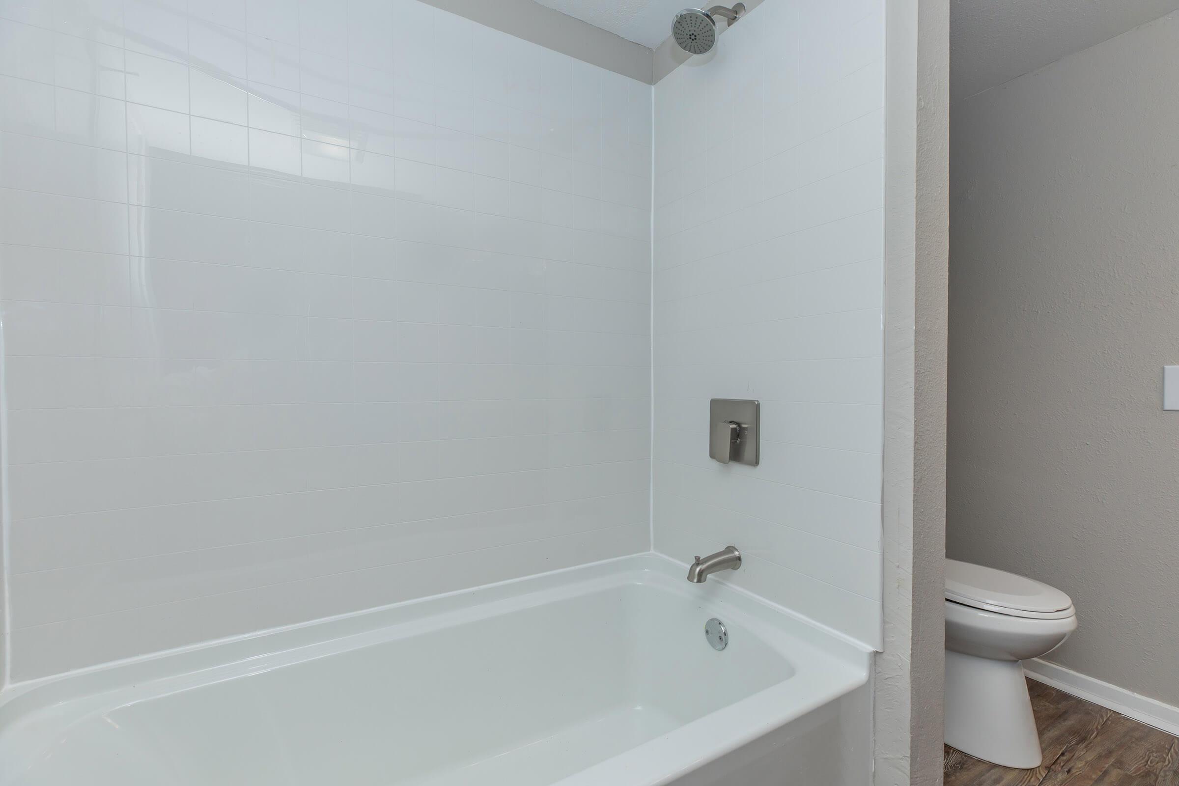 a sink and a bath tub