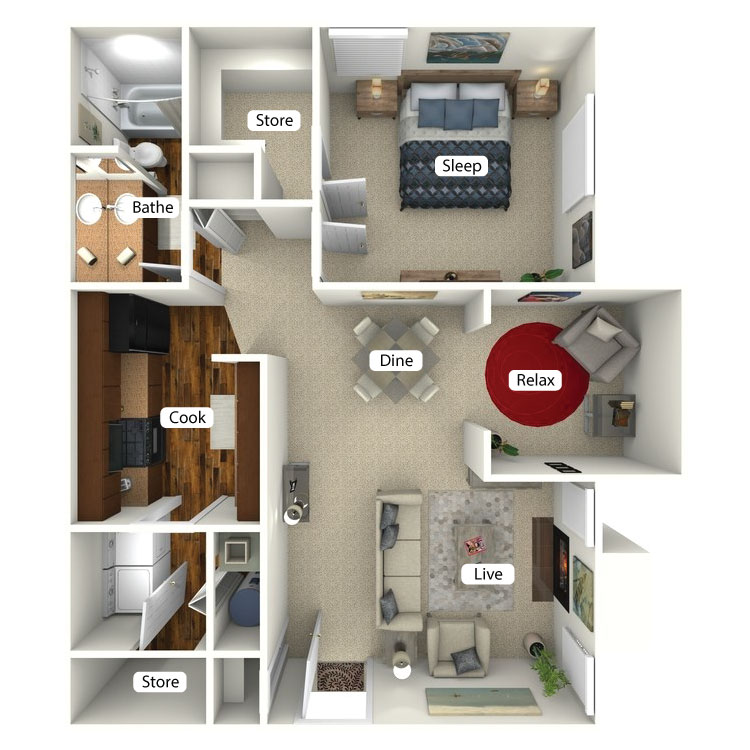 Floor plan image of Piedmont