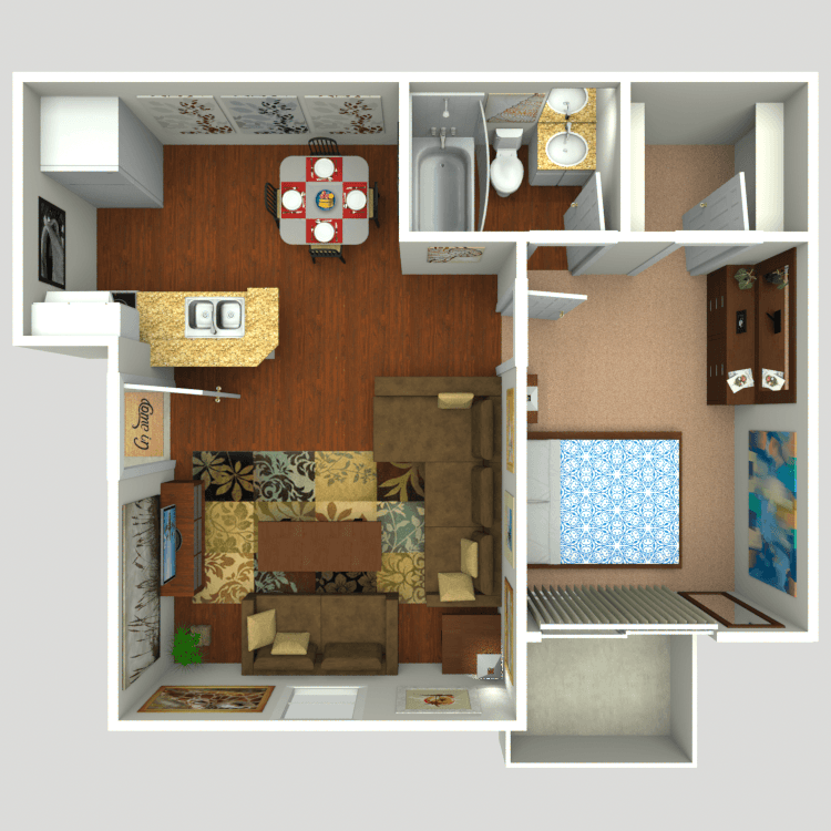 Floor plan image of A