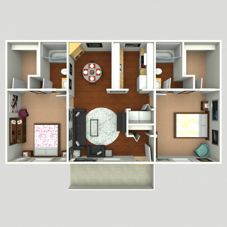 Floor plan image of A